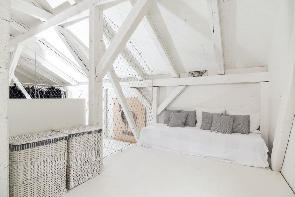 A small heritage barn was converted into a residence with a Scandinavian aesthetic. | www.facebook.com/SmallHouseBliss