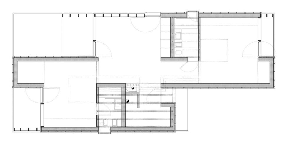 Casa T2, a simple copper-clad house with 2 bedrooms in 1,184 sq ft. | www.facebook.com/SmallHouseBliss