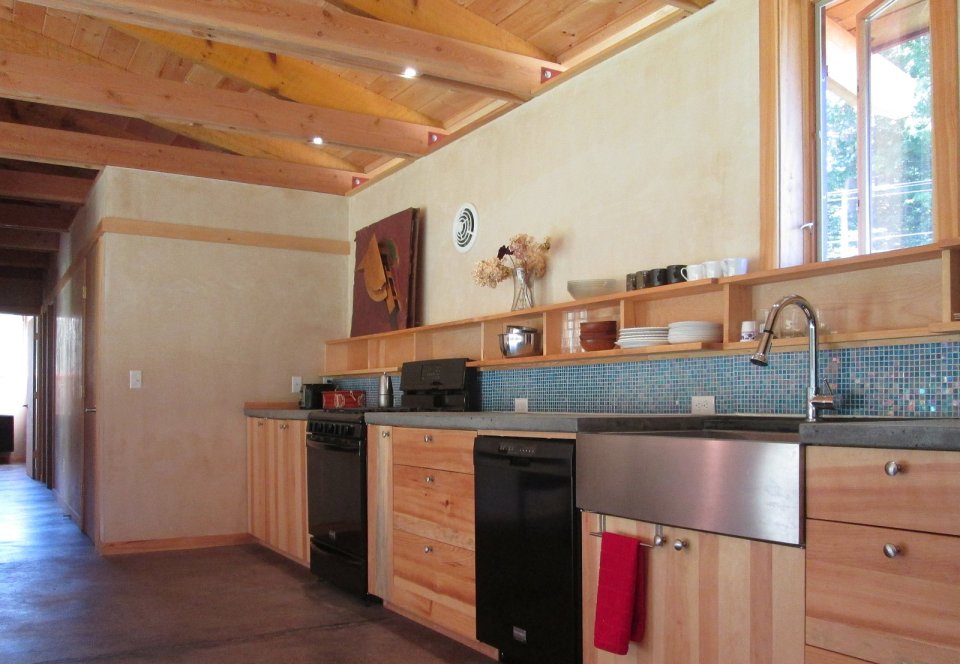 Noble Home produces eco-friendly kit houses designed for the owner-builder. This one has 3 bedrooms in 1,300 sq ft. | www.facebook.com/SmallHouseBliss