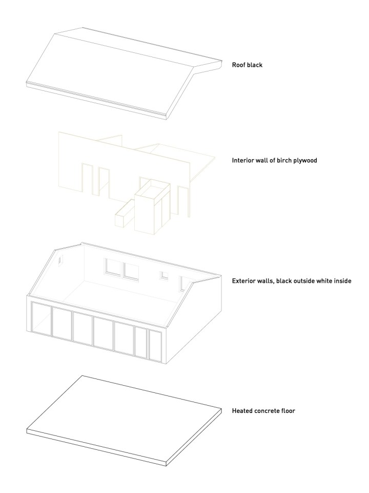This small family house in Copenhagen has an economical design providing 3 bedrooms in 861 sq ft. | www.facebook.com/SmallHouseBliss