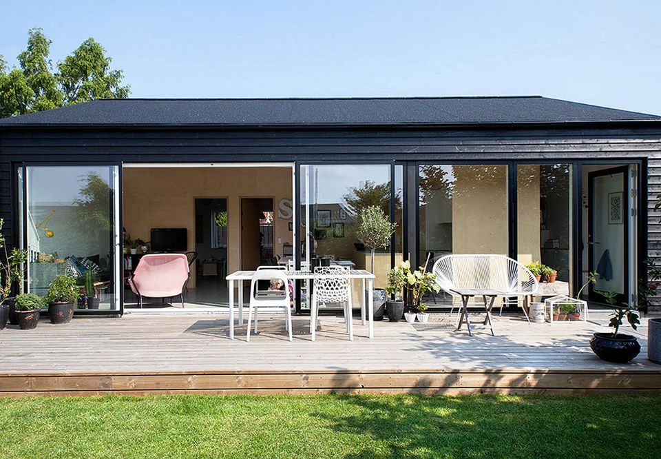 This small family house in Copenhagen has an economical design providing 3 bedrooms in 861 sq ft. | www.facebook.com/SmallHouseBliss