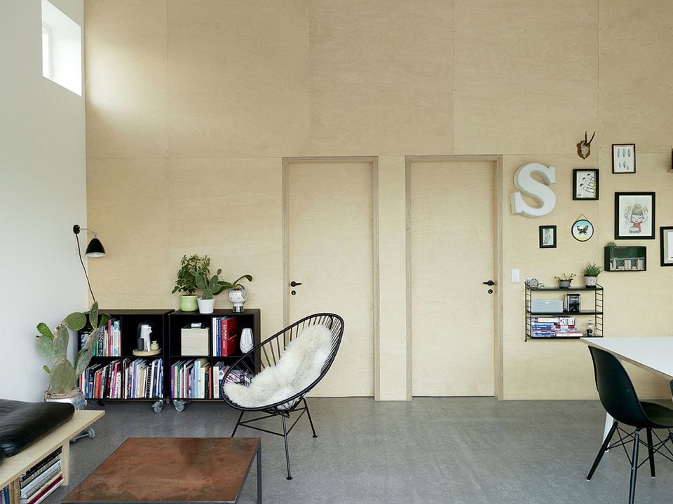 This small family house in Copenhagen has an economical design providing 3 bedrooms in 861 sq ft. | www.facebook.com/SmallHouseBliss