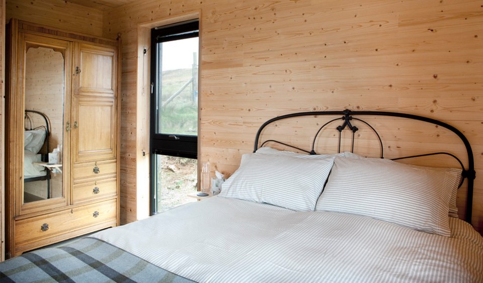 The Black Shed, a simple farm cottage on the Isle of Skye inspired by the storage building it replaced. It has 2 bedrooms in 807 sq ft. | www.facebook.com/SmallHouseBliss