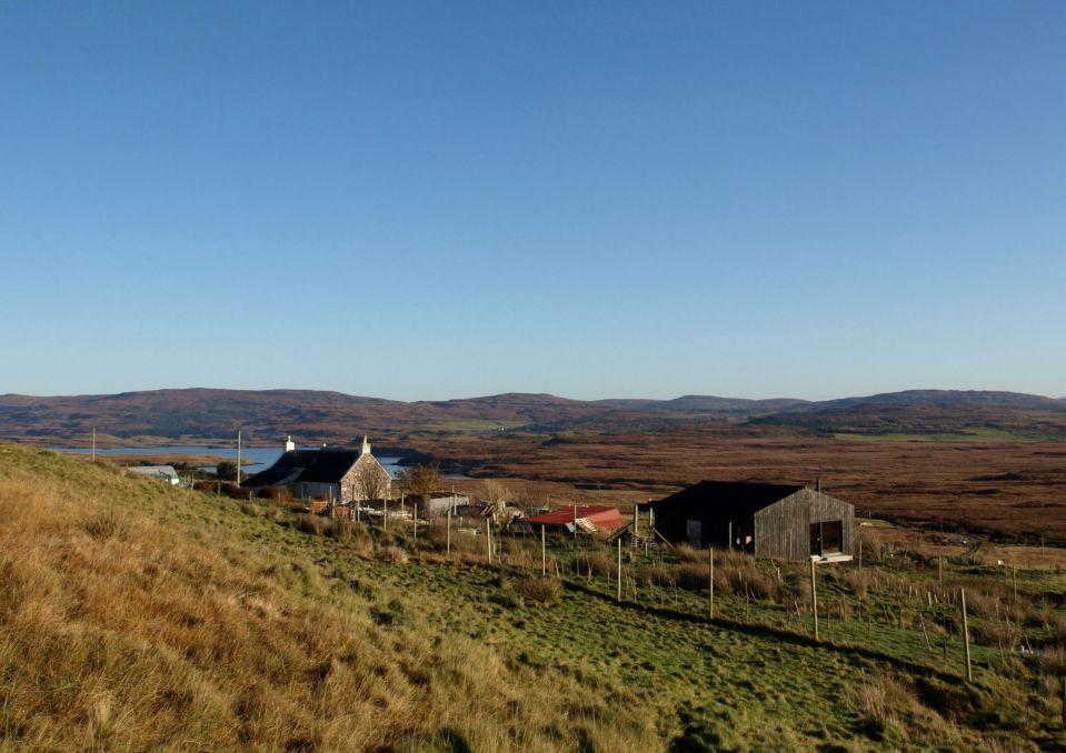The Black Shed, a simple farm cottage on the Isle of Skye inspired by the storage building it replaced. It has 2 bedrooms in 807 sq ft. | www.facebook.com/SmallHouseBliss