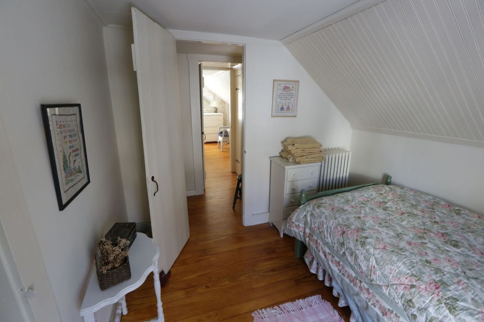 The Doll House, a lovingly-restored small farmhouse from 1920. It has 2 bedrooms in roughly 650 sq ft. | www.facebook.com/SmallHouseBliss