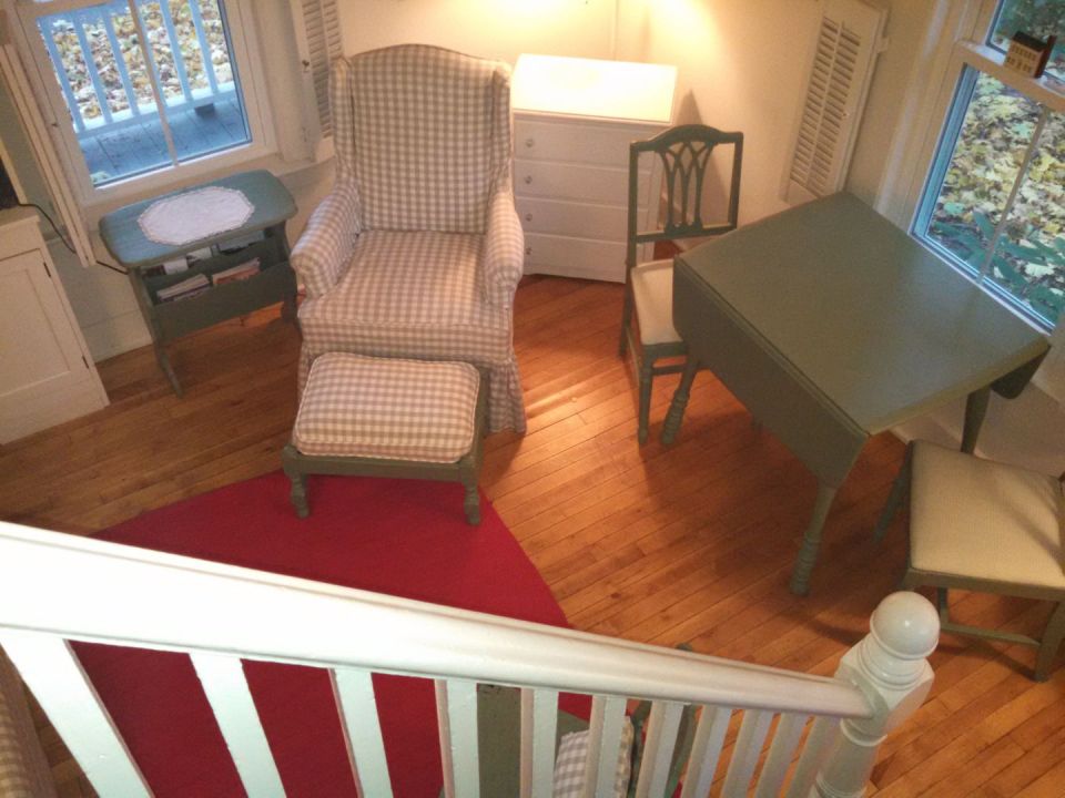 The Doll House, a lovingly-restored small farmhouse from 1920. It has 2 bedrooms in roughly 650 sq ft. | www.facebook.com/SmallHouseBliss