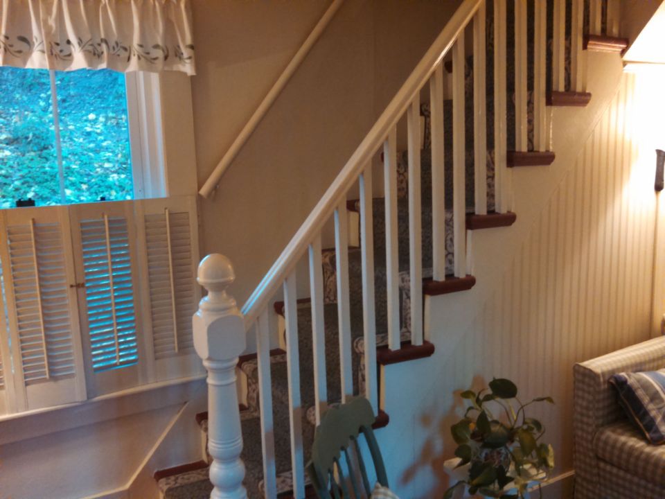 The Doll House, a lovingly-restored small farmhouse from 1920. It has 2 bedrooms in roughly 650 sq ft. | www.facebook.com/SmallHouseBliss