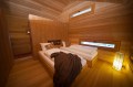 An alpine lodge and adjacent sleeping cabin in the alps of South Tyrol, Italy. Together they have 3 bedrooms in 1,399 sq ft. | www.facebook.com/SmallHouseBliss