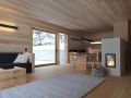 An alpine lodge and adjacent sleeping cabin in the alps of South Tyrol, Italy. Together they have 3 bedrooms in 1,399 sq ft. | www.facebook.com/SmallHouseBliss