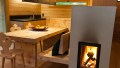 An alpine lodge and adjacent sleeping cabin in the alps of South Tyrol, Italy. Together they have 3 bedrooms in 1,399 sq ft. | www.facebook.com/SmallHouseBliss