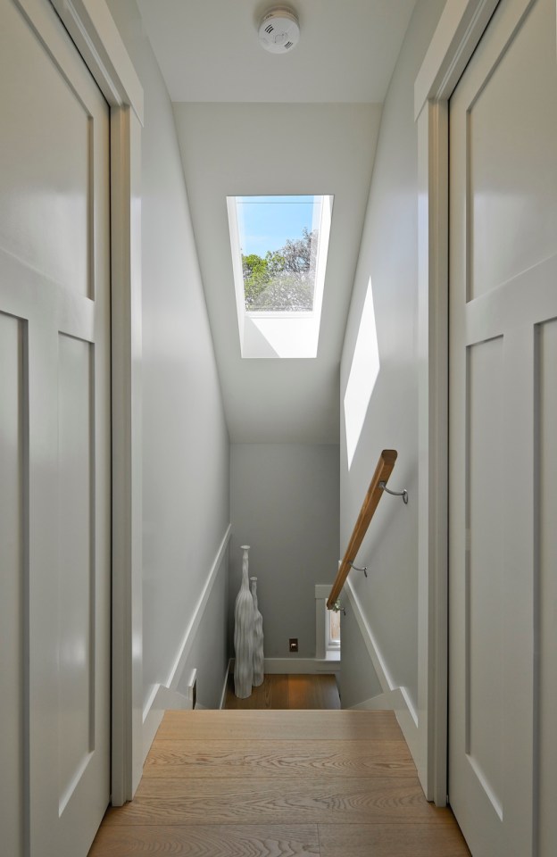 This charming laneway cottage has two bedrooms in 675 sq ft. | www.facebook.com/SmallHouseBliss