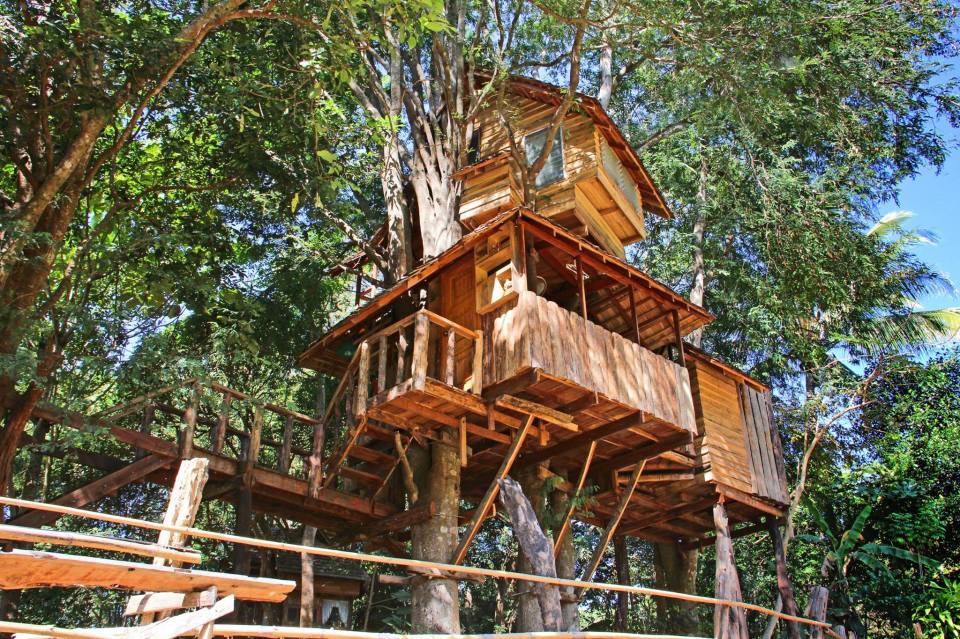Treehouse at the Rabeang Pasak Chiangmai Treehouse Resort in northern Thailand. | www.facebook.com/SmallHouseBliss