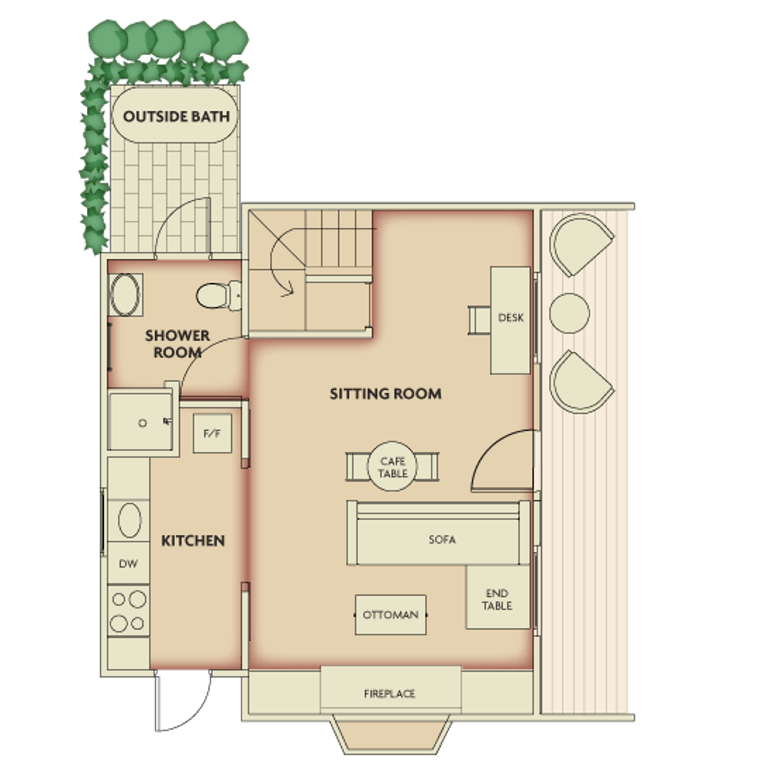 The Shepherd’s Cottage, a restored century-old one bedroom farmhouse on a New Zealand farm. | www.facebook.com/SmallHouseBliss