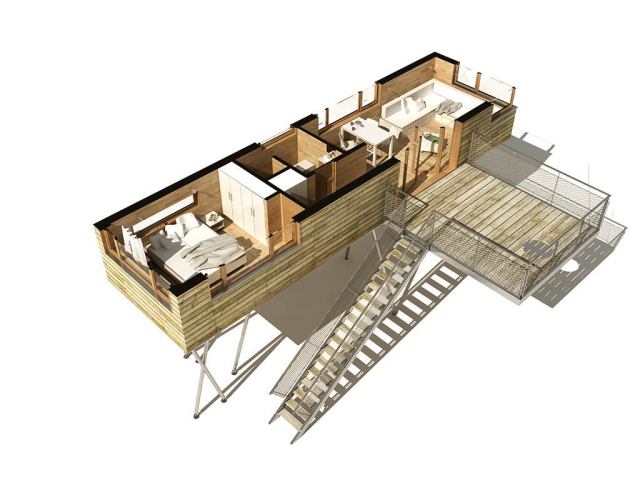 The Baumgeflüster treehouse resort | baumraum | Small House Bliss