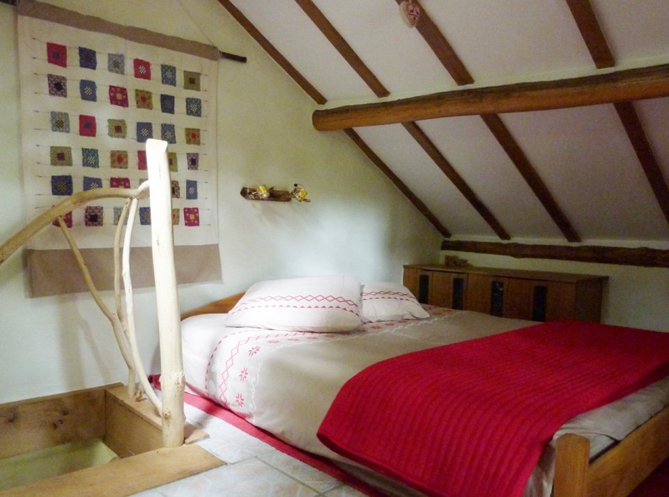 The tiny off-grid Woodsman's Cabin in France, built with rustic charm by the owners. | www.facebook.com/SmallHouseBliss