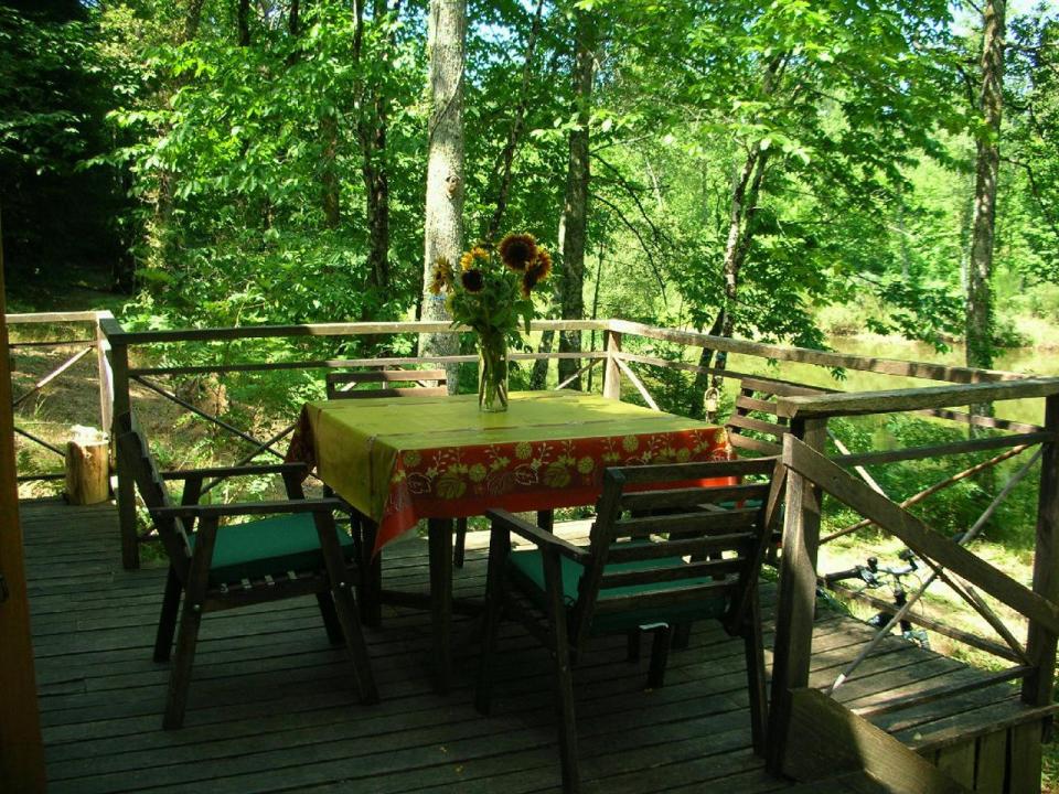 The tiny off-grid Woodsman's Cabin in France, built with rustic charm by the owners. | www.facebook.com/SmallHouseBliss