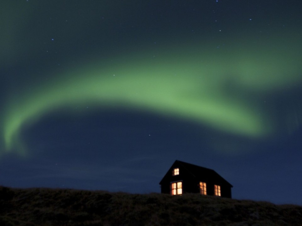 Nordurnes, a tiny Icelandic cabin with a footprint of 344 sq ft. | www.facebook.com/SmallHouseBliss