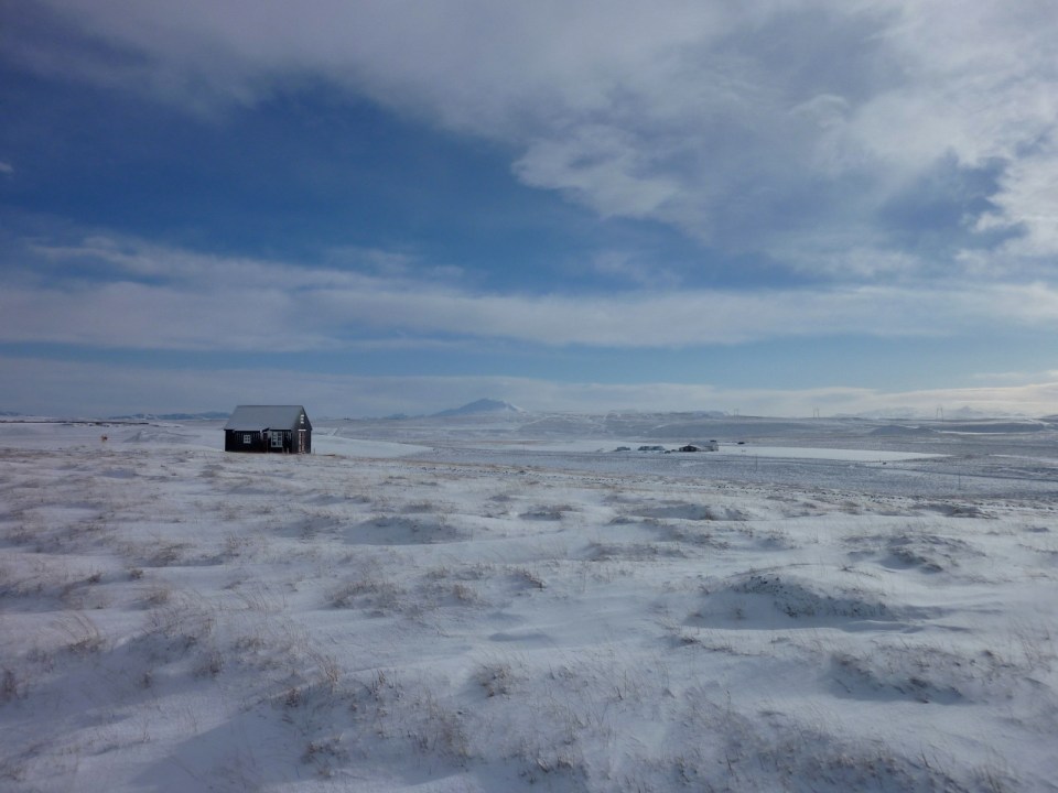 Nordurnes, a tiny Icelandic cabin with a footprint of 344 sq ft. | www.facebook.com/SmallHouseBliss