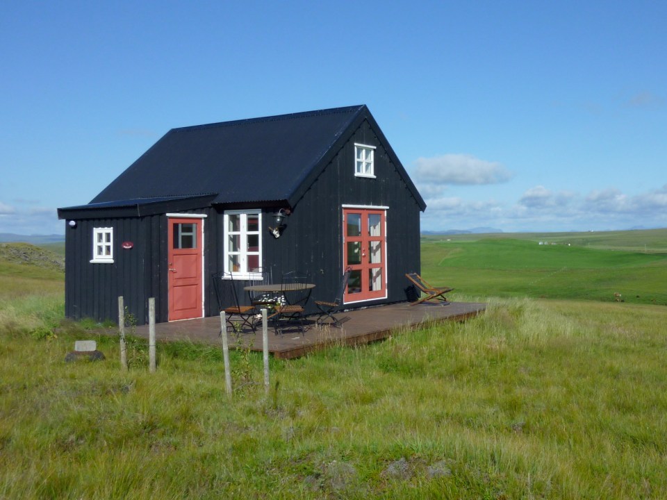 Nordurnes, a tiny Icelandic cabin with a footprint of 344 sq ft. | www.facebook.com/SmallHouseBliss