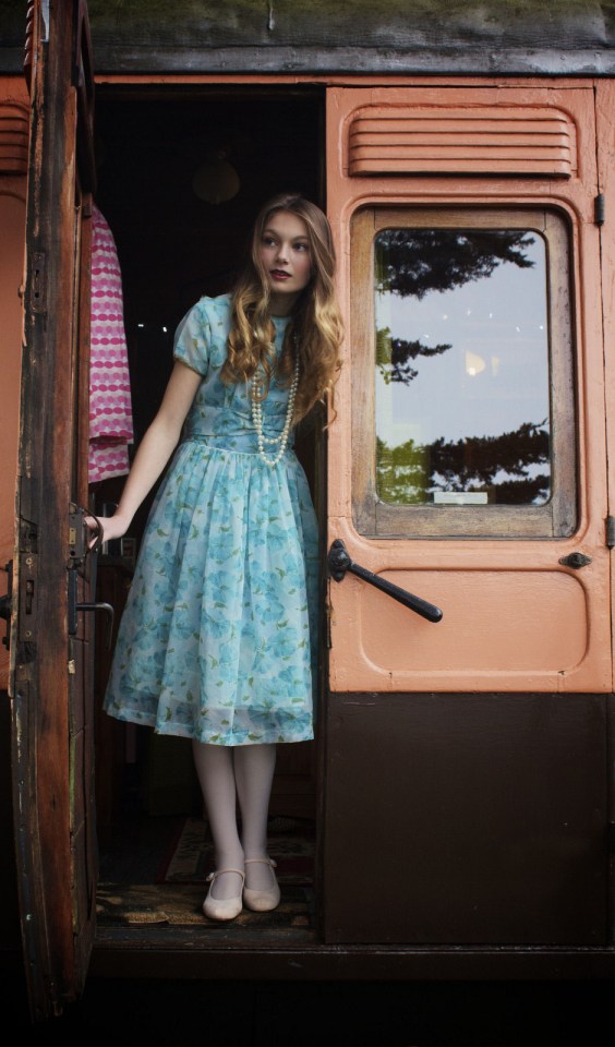 The Old Luggage Van, a Victorian-era railcar converted into a self-contained one bedroom vacation rental suite. | www.facebook.com/SmallHouseBliss