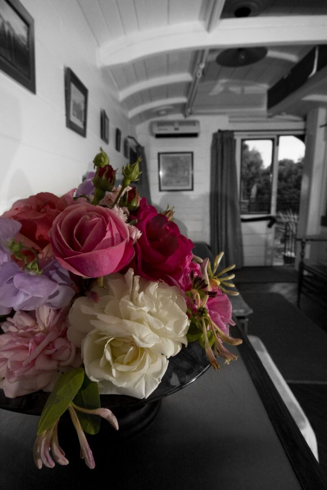 The Travelling Post Office, a Victorian-era railcar converted into a self-contained two bedroom vacation rental suite. | www.facebook.com/SmallHouseBliss