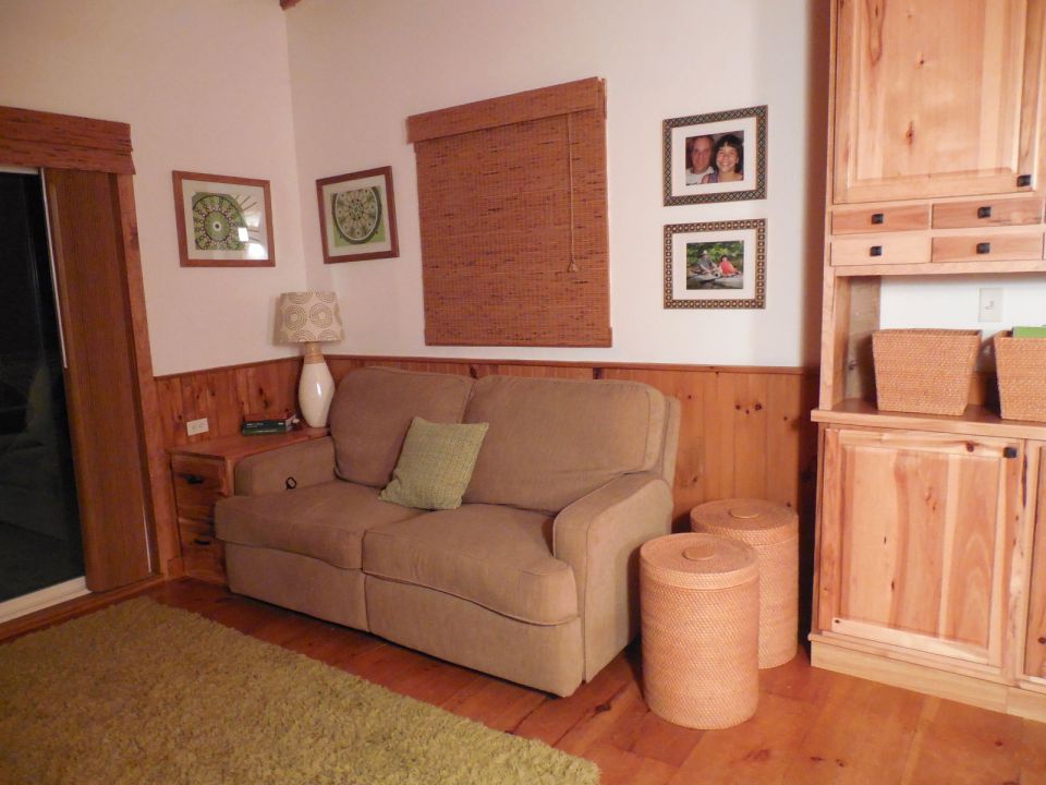 This small Tennessee cabin was renovated into a family's full-time home. It has one bedroom and a loft in 635 sq ft. | www.facebook.com/SmallHouseBliss