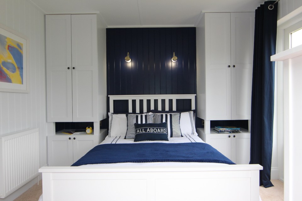 A small traditionally-styled Scottish house by modular builder The Wee House Company. This model has one bedroom in 431 sq ft. | www.facebook.com/SmallHouseBliss