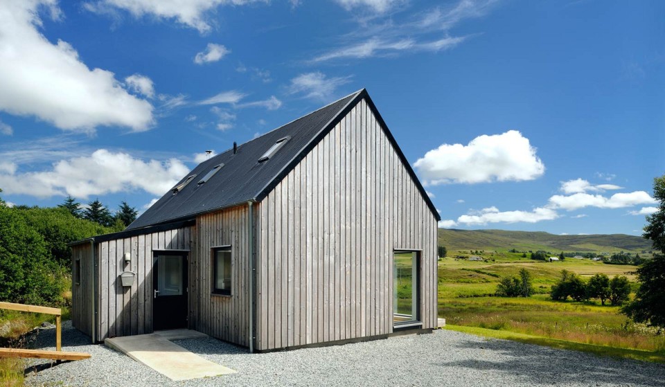 From the Isle of Skye, R.House is a line of prefab homes designed to fit in with the architecture and landscape of rural Scotland. | www.facebook.com/SmallHouseBliss