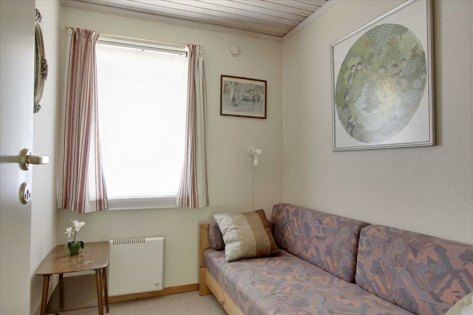 This little cottage in Denmark has two bedrooms in 495 sq ft. | www.facebook.com/SmallHouseBliss