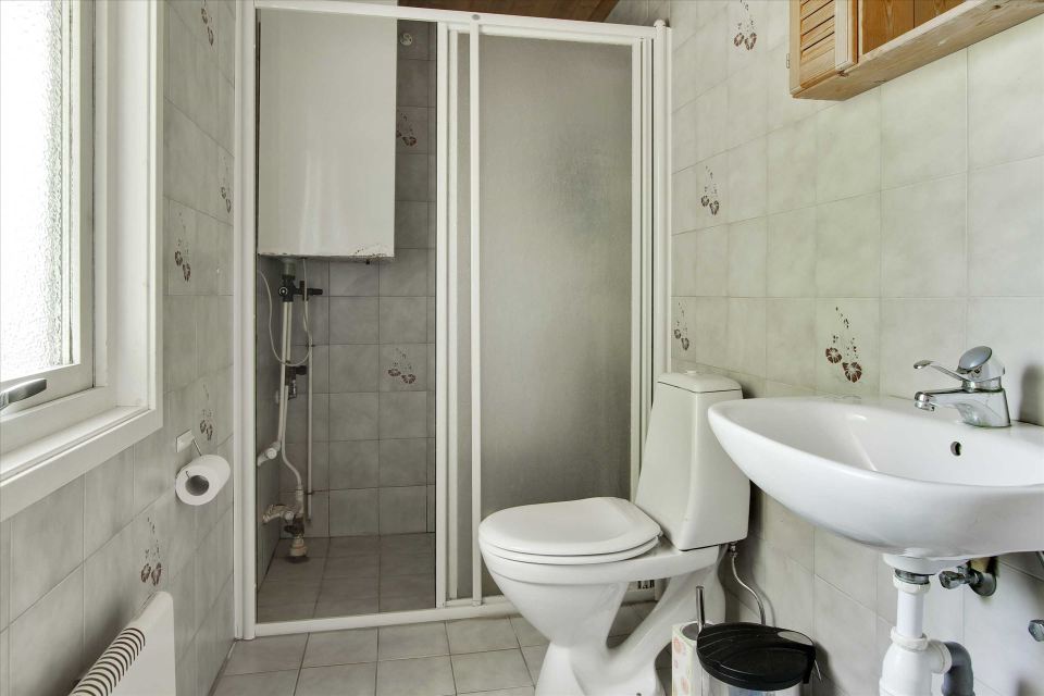 This little cottage in Denmark has two bedrooms in 495 sq ft. | www.facebook.com/SmallHouseBliss