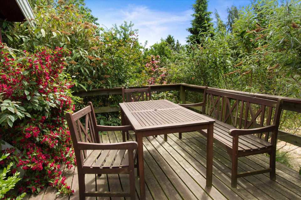 This little cottage in Denmark has two bedrooms in 495 sq ft. | www.facebook.com/SmallHouseBliss