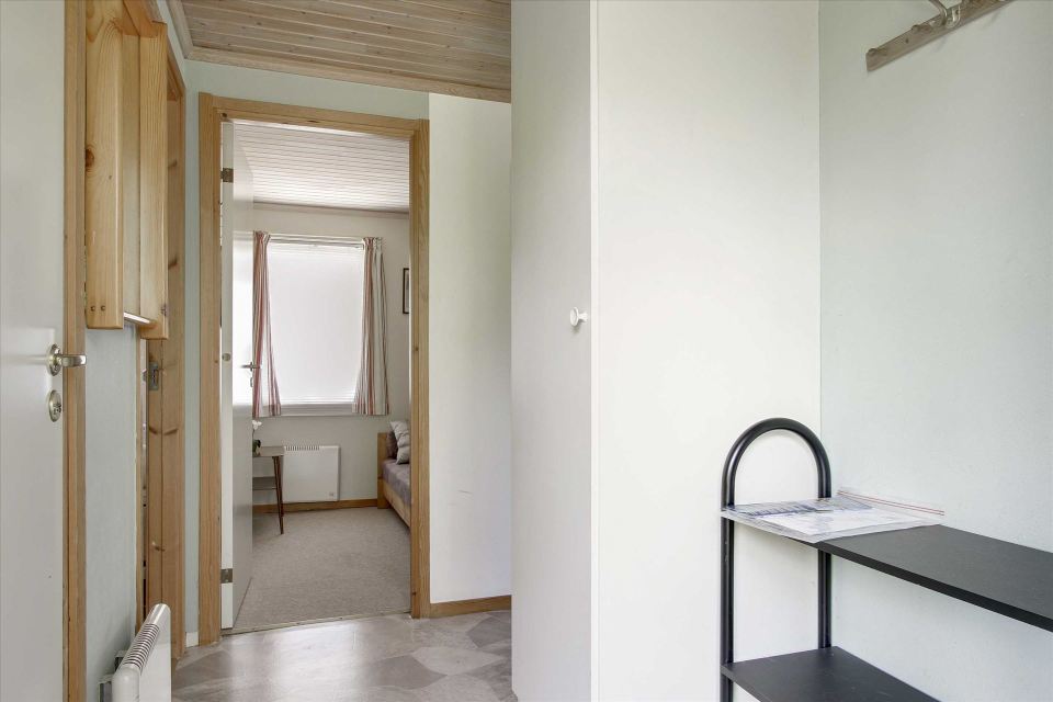 This little cottage in Denmark has two bedrooms in 495 sq ft. | www.facebook.com/SmallHouseBliss