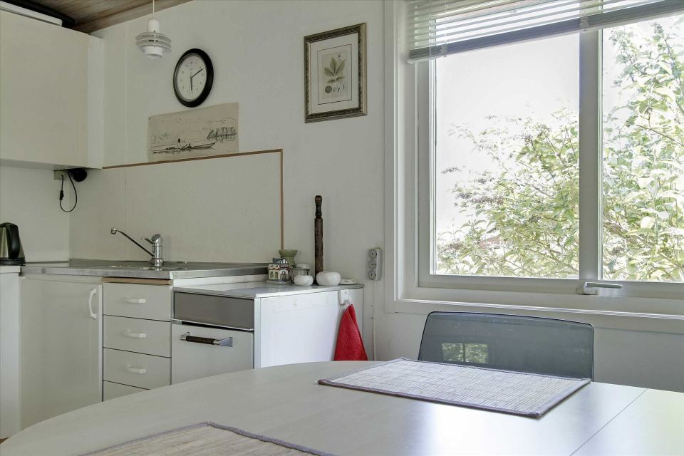 This little cottage in Denmark has two bedrooms in 495 sq ft. | www.facebook.com/SmallHouseBliss