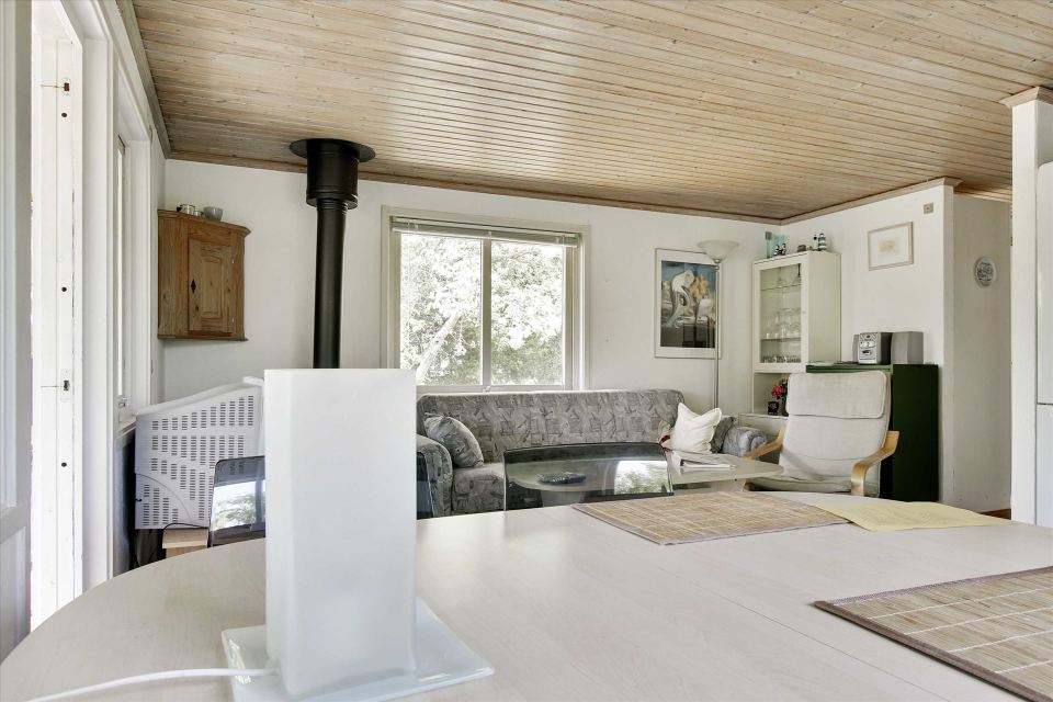 This little cottage in Denmark has two bedrooms in 495 sq ft. | www.facebook.com/SmallHouseBliss