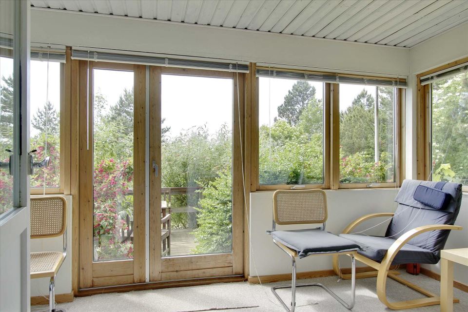 This little cottage in Denmark has two bedrooms in 495 sq ft. | www.facebook.com/SmallHouseBliss