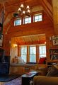 A dumpy old house was transformed into a family's ski cabin in Vermont's Green Mountains. It now has one bedroom and a sleeping loft in 850 sq ft. | www.facebook.com/SmallHouseBliss