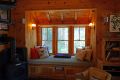 A dumpy old house was transformed into a family's ski cabin in Vermont's Green Mountains. It now has one bedroom and a sleeping loft in 850 sq ft. | www.facebook.com/SmallHouseBliss