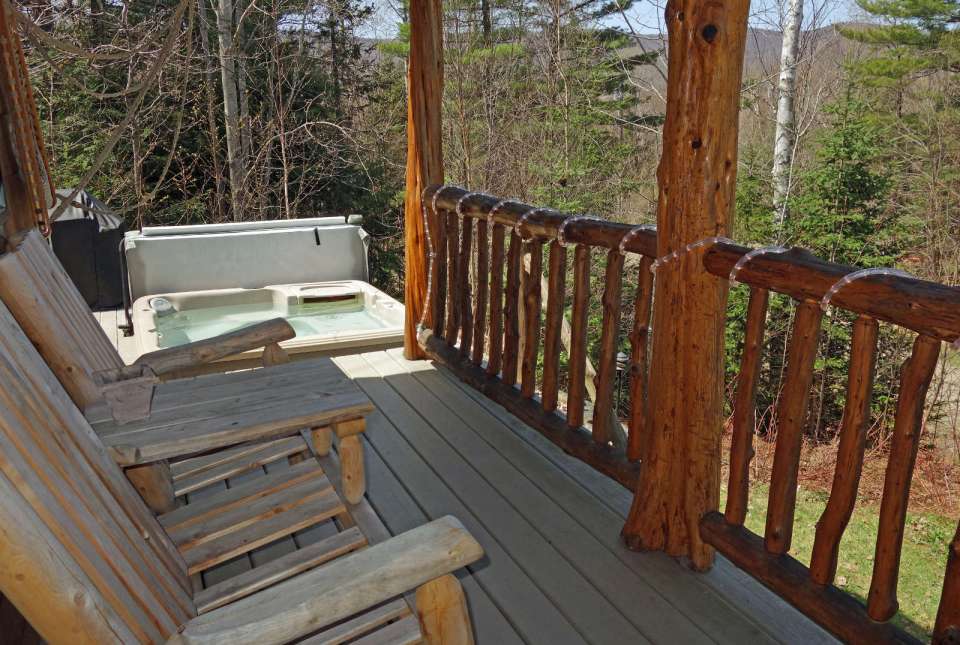 A dumpy old house was transformed into a family's ski cabin in Vermont's Green Mountains. It now has one bedroom and a sleeping loft in 850 sq ft. | www.facebook.com/SmallHouseBliss