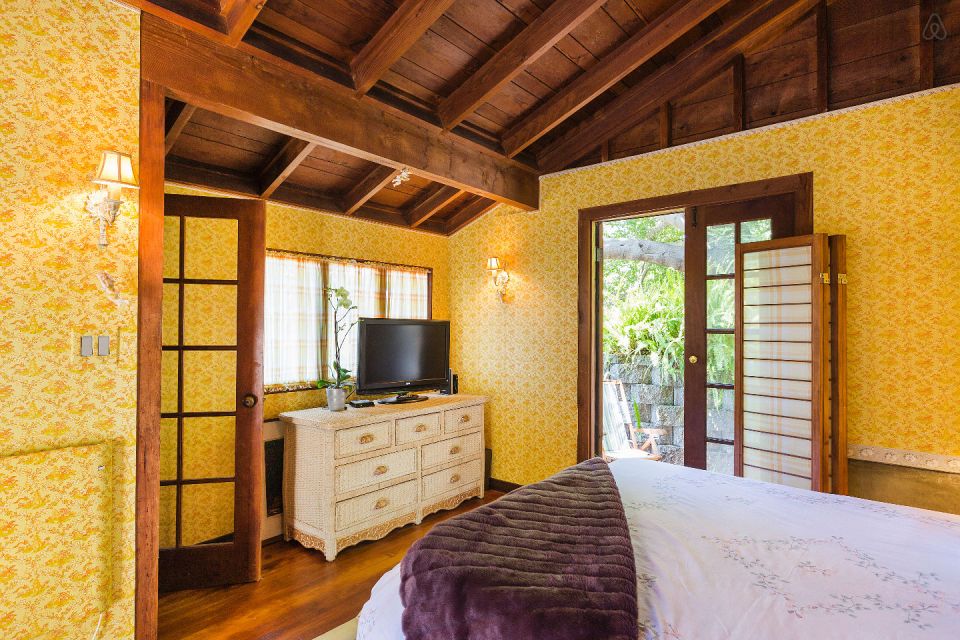 The "Cubby", designed by architect Bernard Maybeck, started out as a garage and was later expanded into an eclectic 724 sq ft cottage with one bedroom. | www.facebook.com/SmallHouseBliss