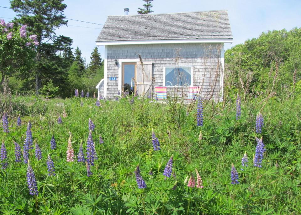 A vernacular coastal cottage on Grand Manan Island, New Brunswick. | www.facebook.com/SmallHouseBliss