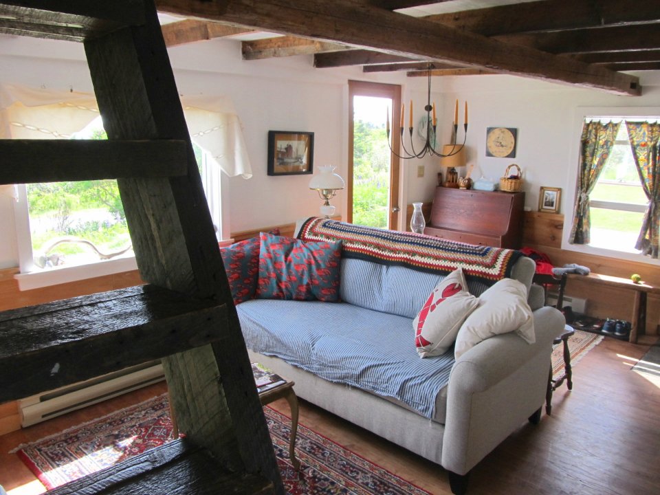 A vernacular coastal cottage on Grand Manan Island, New Brunswick. | www.facebook.com/SmallHouseBliss
