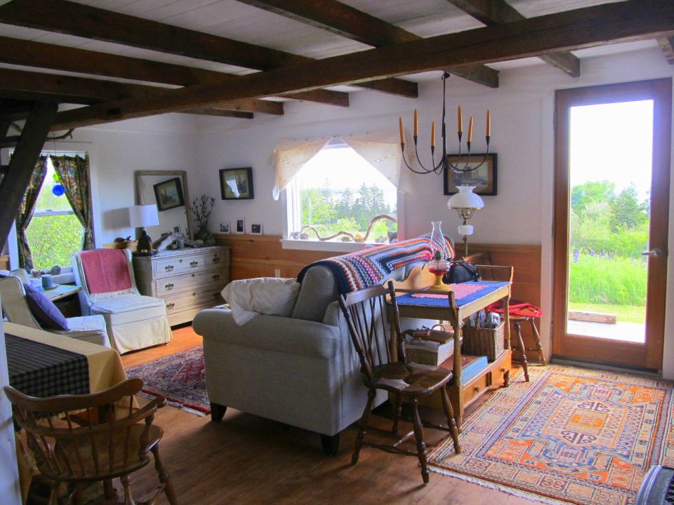A vernacular coastal cottage on Grand Manan Island, New Brunswick. | www.facebook.com/SmallHouseBliss