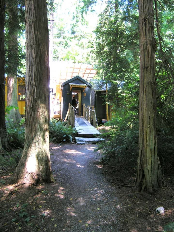A small house compound on Whidbey Island, Washington | www.facebook.com/SmallHouseBliss
