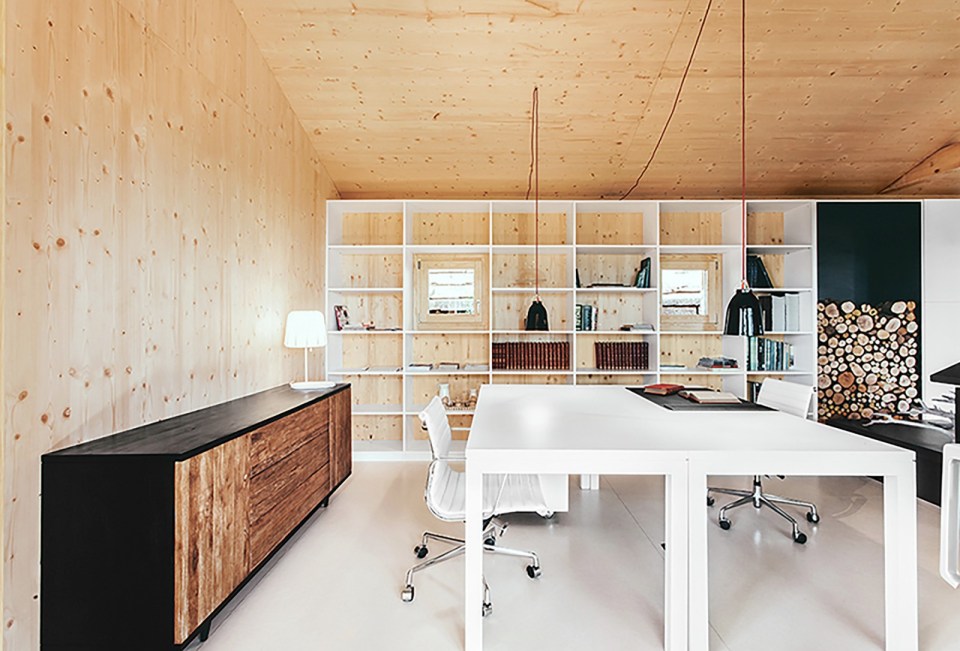 A small energy-efficient house in Spain built with sustainable materials. The 818 sq ft home has a studio floor plan that could be converted to a one-bedroom. | www.facebook.com/SmallHouseBliss