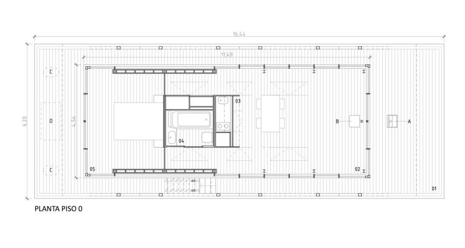 Floatwing, a line of houseboats that can be equipped for autonomous off-grid living. This one has one bedroom in 561 sq ft. | www.facebook.com/SmallHouseBliss