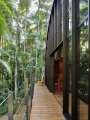 "Arca", an arched retreat in the Brazilian rainforest created from a prefab metal building. It has two bedrooms in 781 sq ft. | www.facebook.com/SmallHouseBliss