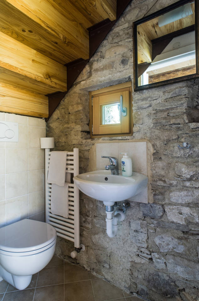 The Dairy Cottage, a 19th century cheesemaker's workshop converted into a tiny vacation cottage in Italy. | www.facebook.com/SmallHouseBliss