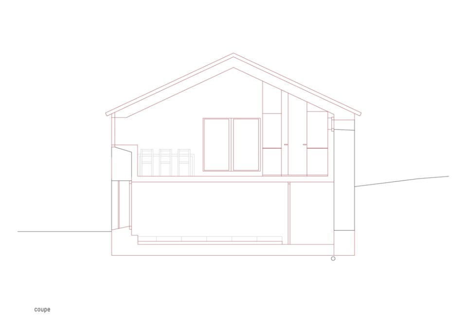 This old stone barn, built back in 1878, was restored and converted into a contemporary ski cabin. | www.facebook.com/SmallHouseBliss