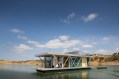 Floatwing, a line of houseboats that can be equipped for autonomous off-grid living. This one has one bedroom in 561 sq ft. | www.facebook.com/SmallHouseBliss