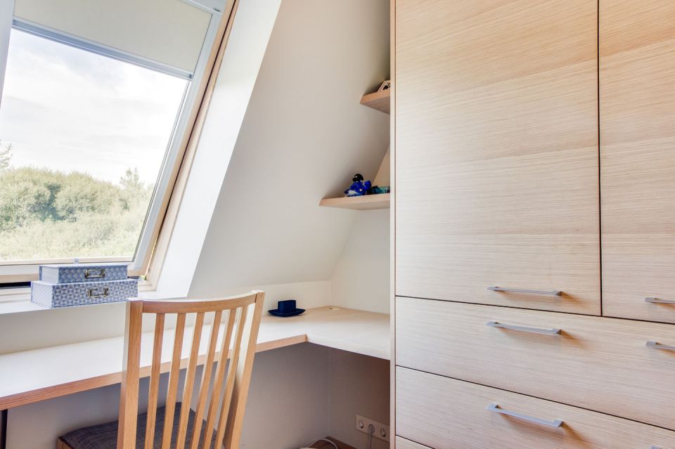 Iceland's volcanoes were the inspiration for this stunning pyramid-shaped vacation cottage. It has three small bedrooms plus a loft. | www.facebook.com/SmallHouseBliss